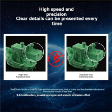 Munstycke för P2S X2D H2D H2C H2S Högflödes Mässing Monolitisk Härdad Stål 0,4 mm Hotend 3D-Skrivar Tillbehör