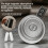 Magnetic Self Stirring Coffee Mug USB Charging with Temperature Display and Spill Proof Lid Automatic Stirring Cup C 4