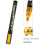 DSPIAE MKA Super Metallic  Brush Pen Environment-Friendly Water-Based Soft   Green Gold C 5