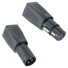 RJ45 to XLR 3Pin Conversion Connector Network Ethernet to DMX Adaptor RJ45 Male Female Audio for DMX with Variable Plug
