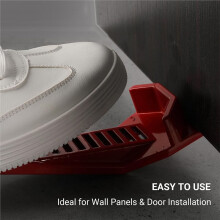 XL Drywall Lift Sheetrock Multi-Tool met Ingebouwde Gipsplaat Rasp Gereedschap Flesopener voor Wandpanelen Deurinstallatie