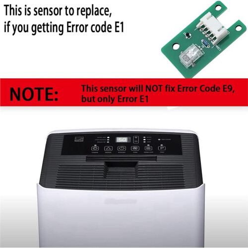 Humidity Sensor Board,Only Fix Error E1,PCB07-33-V02 1359219 Fit for  Garrison Dehumidifiers,CANNOT Repair E9 2