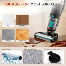 Roulette de Brosse 3831 et Filtre pour Aspirateur pour Crosswave Hard Floor Expert 3831 HF2 3845N 3847 3848, Kit D'Aspirateur Humide et Sec