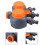 Mechanical Timer for 3/4" 1" Knob Type Watering Timer for Gardens and Irrigation System, for Lawn Drip Irrigation System 5