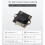 TOF Laser Range Sensor, Based  -of-Flight (TOF) Technology, Built-in Controller and Ranging Algorithm, UART 6