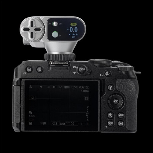 For  Z1 Pro-F Retro -Camera Flash 1/8000s High-Speed Sync Touchscreen Flash with Diffuser/Multi-System Hot Shoe