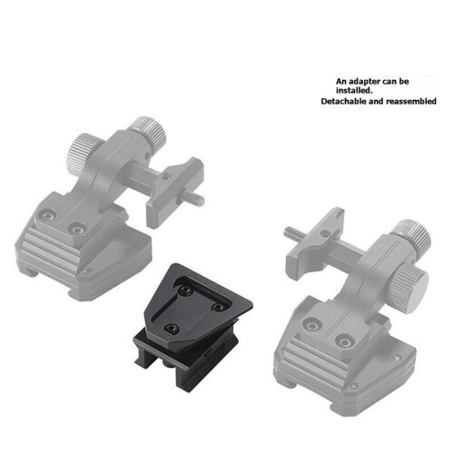 Tactical Helmet NVG Dovetail Bridge Adapter Bracket for GPNVG18/PVS18/PVS31 2