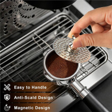 Pantalla de Puck de Espresso con Herramienta de Recogida Magnética para Portafiltro para de 54 mm, Compatible con Barista Express/Pro/Bambino