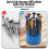 360 Rotating Multi-Functional Maintenance Tool Storage Rack with Magnet and Multi-Hole Slots 4