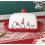 1set Ceramic Butter Dishes with Lids, Suitable for Kitchen Countertops, Cheese Storage Containers, Snack Container 6
