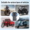 Motorcycle Dual DVR WiFi Connect Action Camera Recorder Front & Inside View Waterproof Motorcycle Dash Cam 4