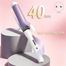40MM Professionele Keramische Grote Krultang Elektrische Krultang Haarstyling Tool Salon Styling Tool EU Plug