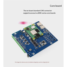 For Raspberry Pi CM5 RS485 4G/5G Expansion Board Dual Ethernet Port ETH Gigabit/2.5G Board with Case