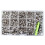 593 Pcs Punk Studs and Spikes Kit for Clothing, Leather, and DIY  Projects 2