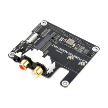 Dla Raspberry Pi 5 PCIe do M.2 NVME i PCM5122 I2S DAC HIFI Płyta Rozszerzeń Bez Sterowników Zintegrowany Gniazdo Słuchawkowe 3.5mm