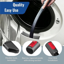 Flexibelt Sprickverktyg Kompatibelt med för Sladdlösa Dammsugare V7 V8 V10 V11 V12 V15 Gen5, Bra för Slangtillbehör