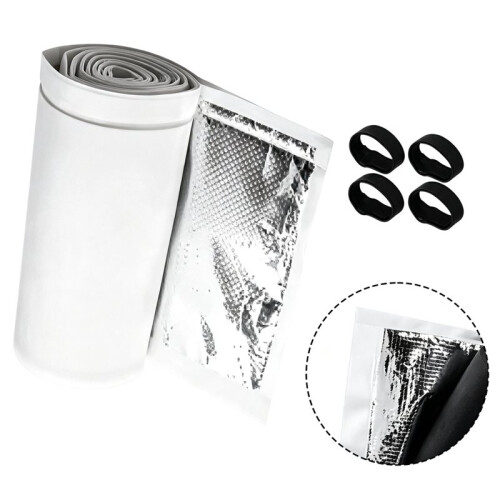 3 Layers HVAC Copper Pipe Insulation Cover,Oxford AC Pipe Insulation Covers for Outside 2