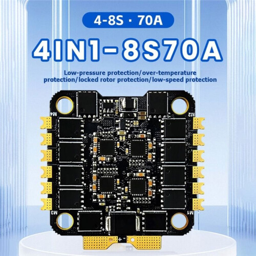 4 in 1 8S70A AM32 ESC 70A 4S-8S Brushless Flight Controller Electronic Speed Control 2