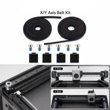 For X2D X/Y Axis Belt Kit Smooth Transmission and Long Service Life X/Y Axis Belt Kit for X2D 3D Printer Parts