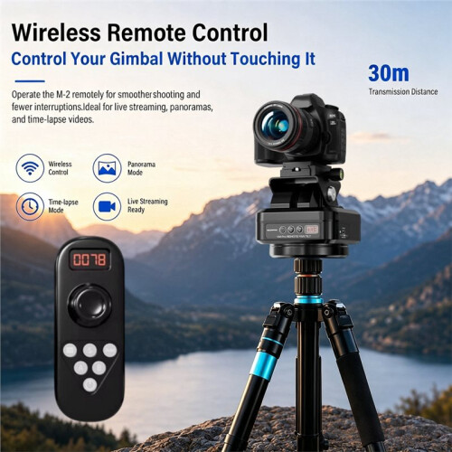 Telecomando Wireless per Controller Joystick con Display Digitale per SOONPHO M4Pro YT1500 Pan Tilt per Riprese Video 2