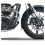 For Meteor 650 Motorcycle  Extender Protector Mud  Guard Cover Front Mudguard Extension 8