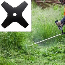 4 Tänder Borstskärblad - Universell Ogräsblad för Gräsklippare & Trimmer