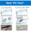 2pcs Adjustable Magnetic Vent Cover for AC Vents, Suitable for Home Ceiling Regulators/Floor Heaters/Heating Systems 5