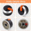 2 Pcs Gas Griddle Grill Orange Knobs Replacement for Blackstone 1666 1517 1554 1825 1836 Gas Griddle Knobs 4