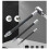 4-Piece Flexible Socket Extension Bar Set for 1/2" 1/4" 3/8" Drive - Drive Socket Set Versatile Tool 1
