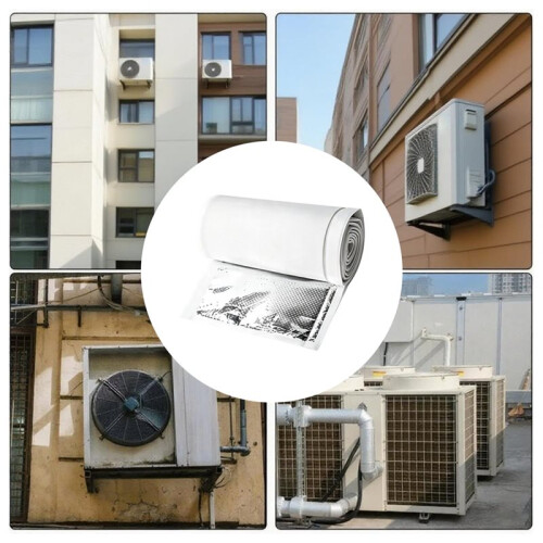 3 Layers HVAC Copper Pipe Insulation Cover,Oxford AC Pipe Insulation Covers for Outside
