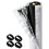 3 Layers HVAC Copper Pipe Insulation Cover,Oxford AC Pipe Insulation Covers for Outside 5