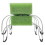 2 Pack Wire Headstone Saddle with Foam Attached Rustproof Galvanized Cemetery Gravestone Saddle 5