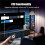 -Compatible EARC ARC to  Transmitter,Audio Extractor Converter, Sync Connect 2 Devices, CEC Volume Control 7