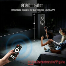 -Compatible ARC to Transmitter, TV Audio Extractor Adapter for Wireless Headphones Soundbar Speakers