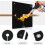 HVAC Tools Welding Blanket Fireproof, 2 Packs Brazing Heat Shield 5mm for Torch Flame Protection 5