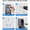 Wall-Mounted Key Lock Box,12 Digit Combination Lock Box for Keys with Code,Large Capacity &  Outdoor Lockbox 7