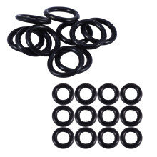 12pc 9MM x 2.0mm Rubber Seals Oil Seal O Rings & 10 Pcs Black Rubber Oil Seal O Shaped Rings Seal Washers 16 x 12 x 2 mm
