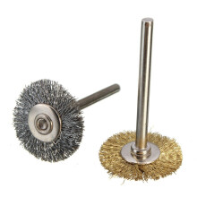 88 Pieces Wire Brush Wheel Cup Brass Steel Wire Brush Set 1/8inch (3mm) Shank for Power Rotary Tools