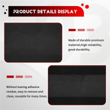 2X Cable Grip Floor Cable Cover Cords Cable Protector Cable Management Only for Commercial Office Carpet (Black,10 Feet)