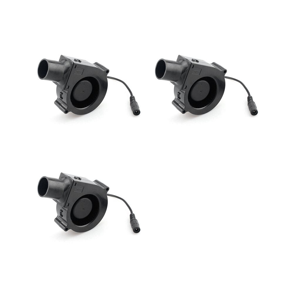 3X Dc12v 1.5A Bbq Blower Fan Smelting Metal Cooling Fans Portable Handheld Barbecue Blower Camping 6034261064444