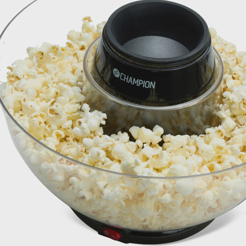 Hot Air Popcorn Maker with Removable Bowl, 900W, Black 2