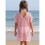 Meisjes open mesh cover-up lichte strandlaag,-8T Wit 9