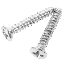 4 x Electric Acoustic Guitar Bass Strap Button Screw Lock Pins Pegs Pads Silver