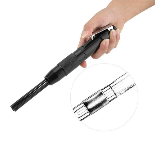 2X Needle Scaler Air Pneumatic Rust Corrosion Slag Remove Deburring Cleaning Tool