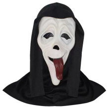 Halloween Cosplay Scream Horror Prop Mask, Breathable Skull Mask Horror Party Halloween Cosplay Props