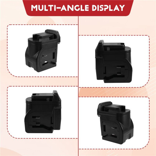 Multi Functional Battery Converter for  2 in 1 Power Tool Battery Adapter