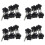 24 Pcs M6 x 50 mm Locking Star-Shaped Plastic  Male Thread Knob Grip 1