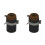 2X 220953 Ohmic Retaining Cap for PMX 45XP, 65, 85, 105 Plasma Cutting Torch - Black Polymer 1
