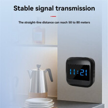 Wireless Doorbell Display Receiver +5 Pager Button Restaurant Pager Waiter Calling System for Hotel Bar Cafe US Plug