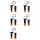 5X Universal Scooter Throttle Grip E-Bike Handlebar Twist Accelerator Speed Control Handle Replacement Parts 2